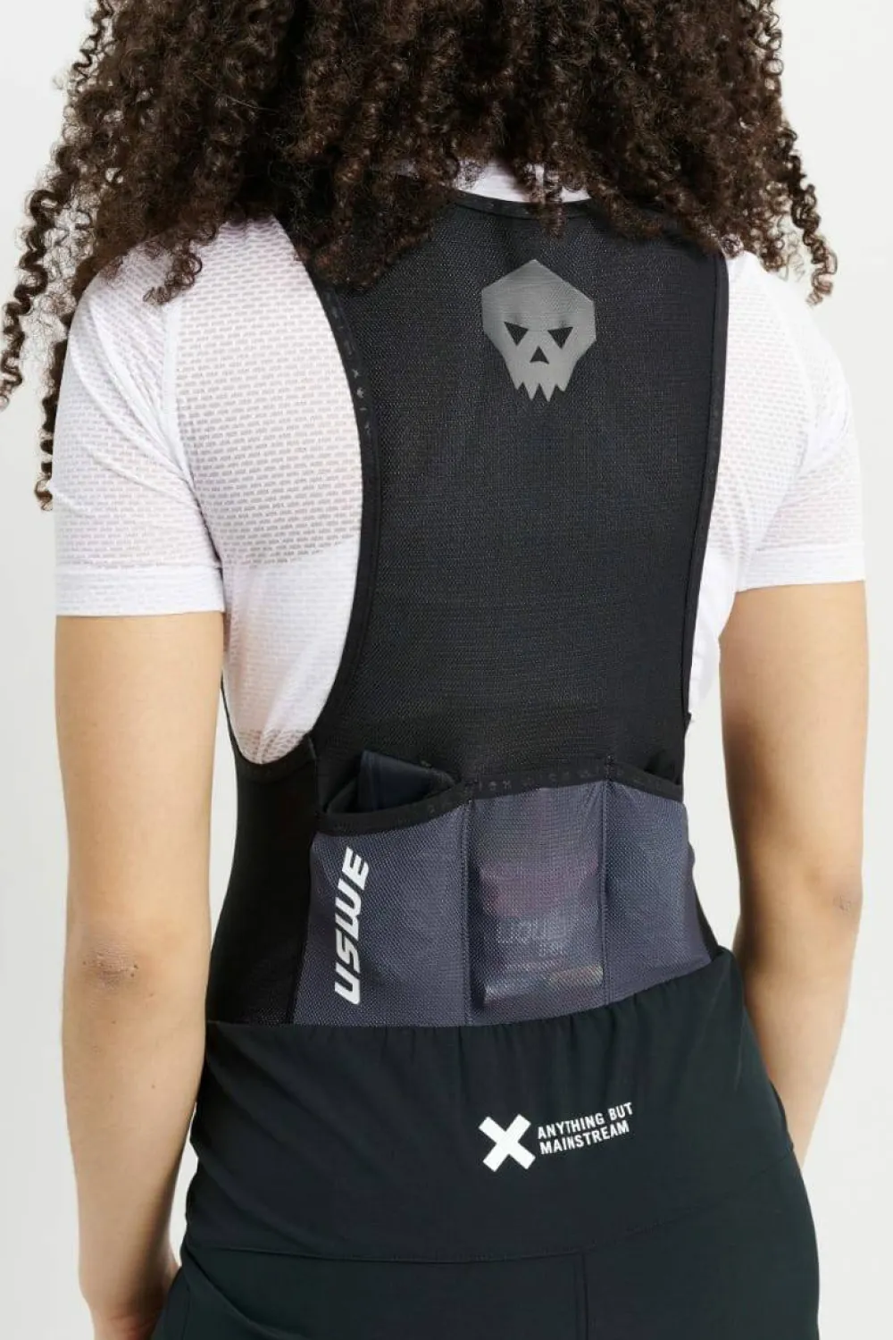 USWE Women's Hybrid MTB Bib Shorts Black Online