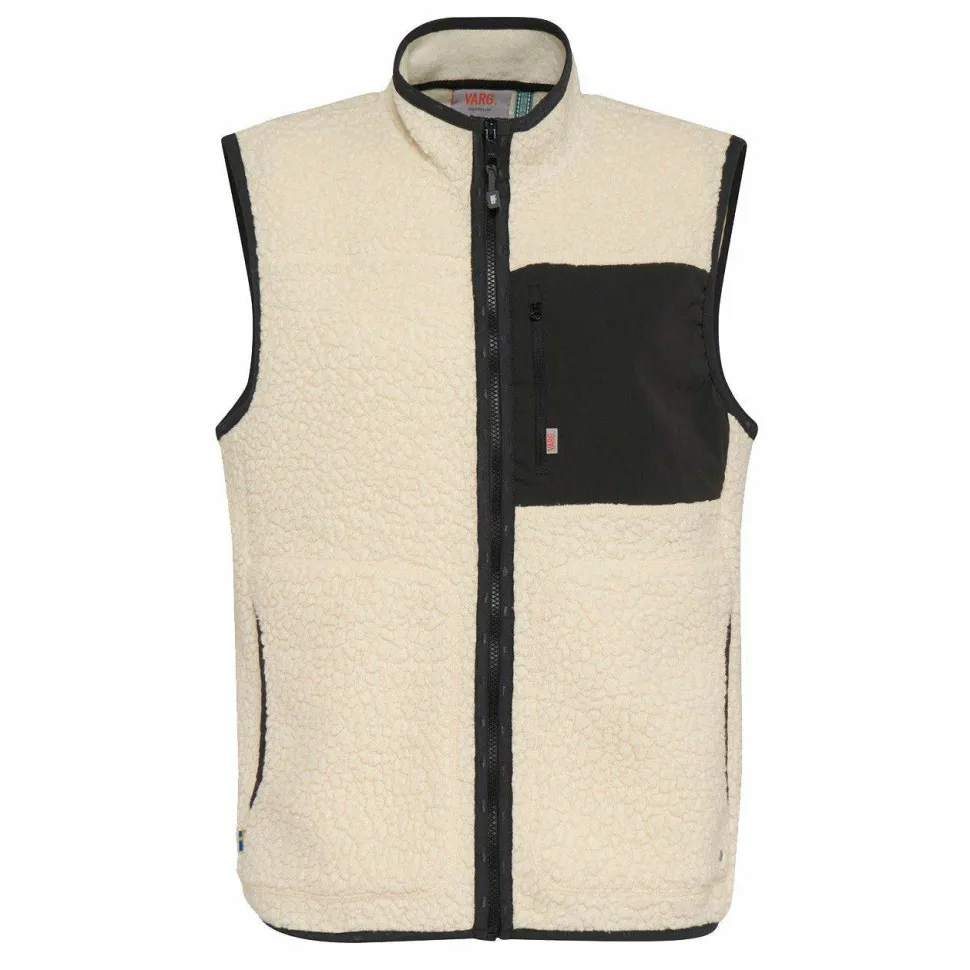 Varg Men's Vargön Wool Vest Off White