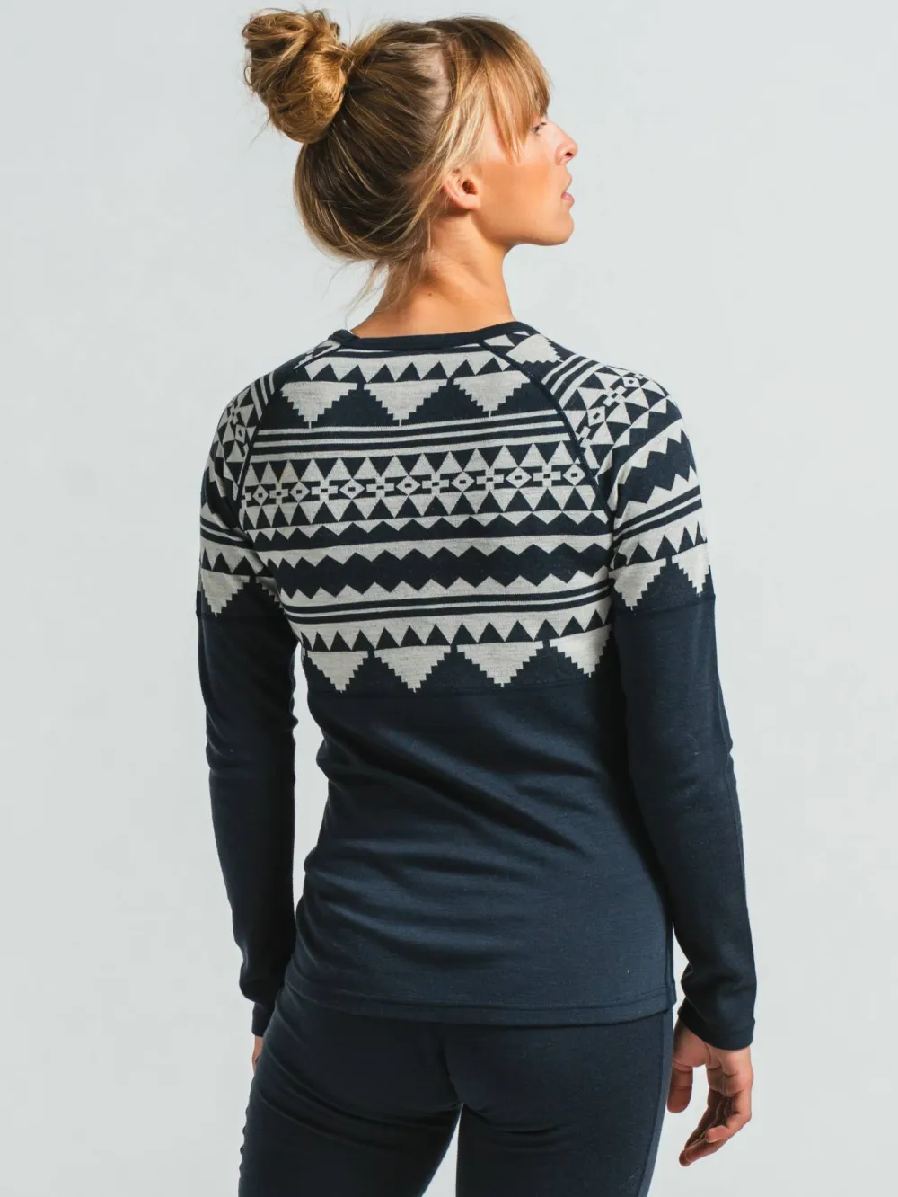 Varg Women's Mattmar Baselayer Top Ink Blue
