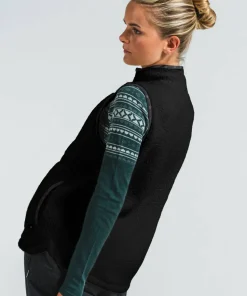 Varg Women's Vargön Fat Wool Vest Black Granite