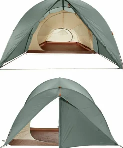 VAUDE Allround Taurus XT Backpacking Tent 4 Persons Agave