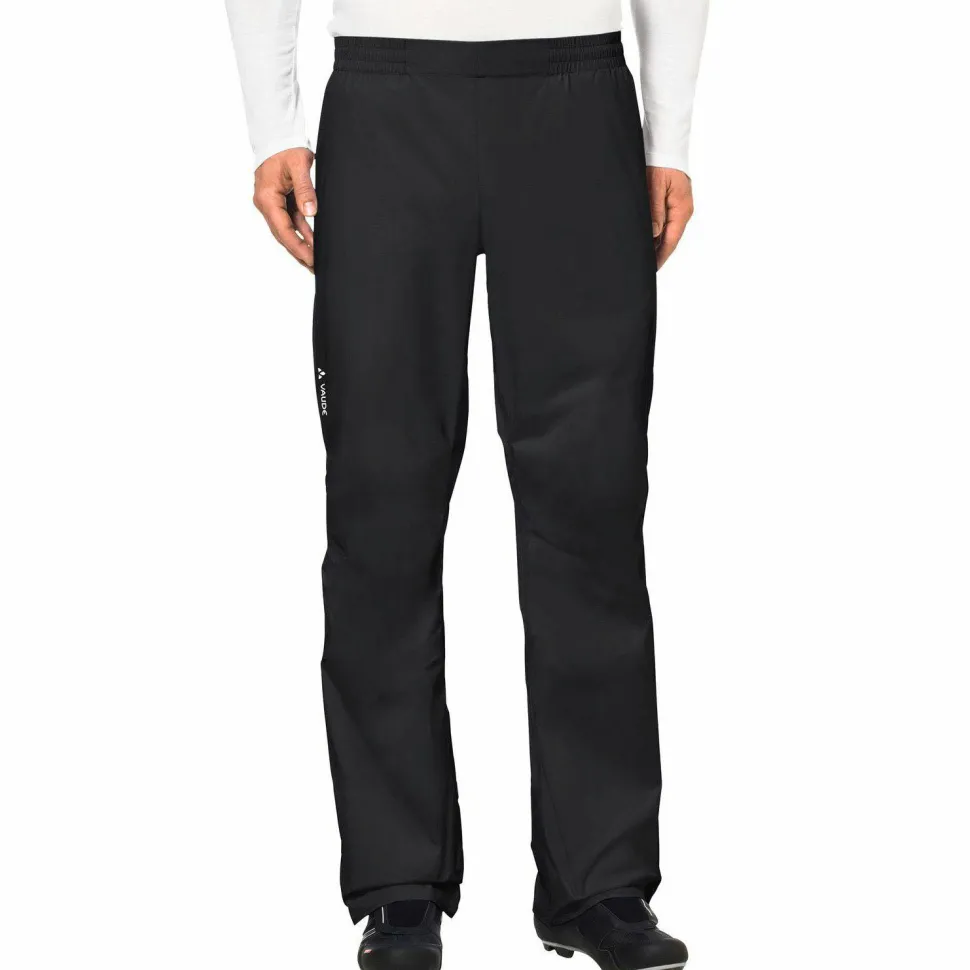 VAUDE Men's Drop II Rain Pants Black Uni
