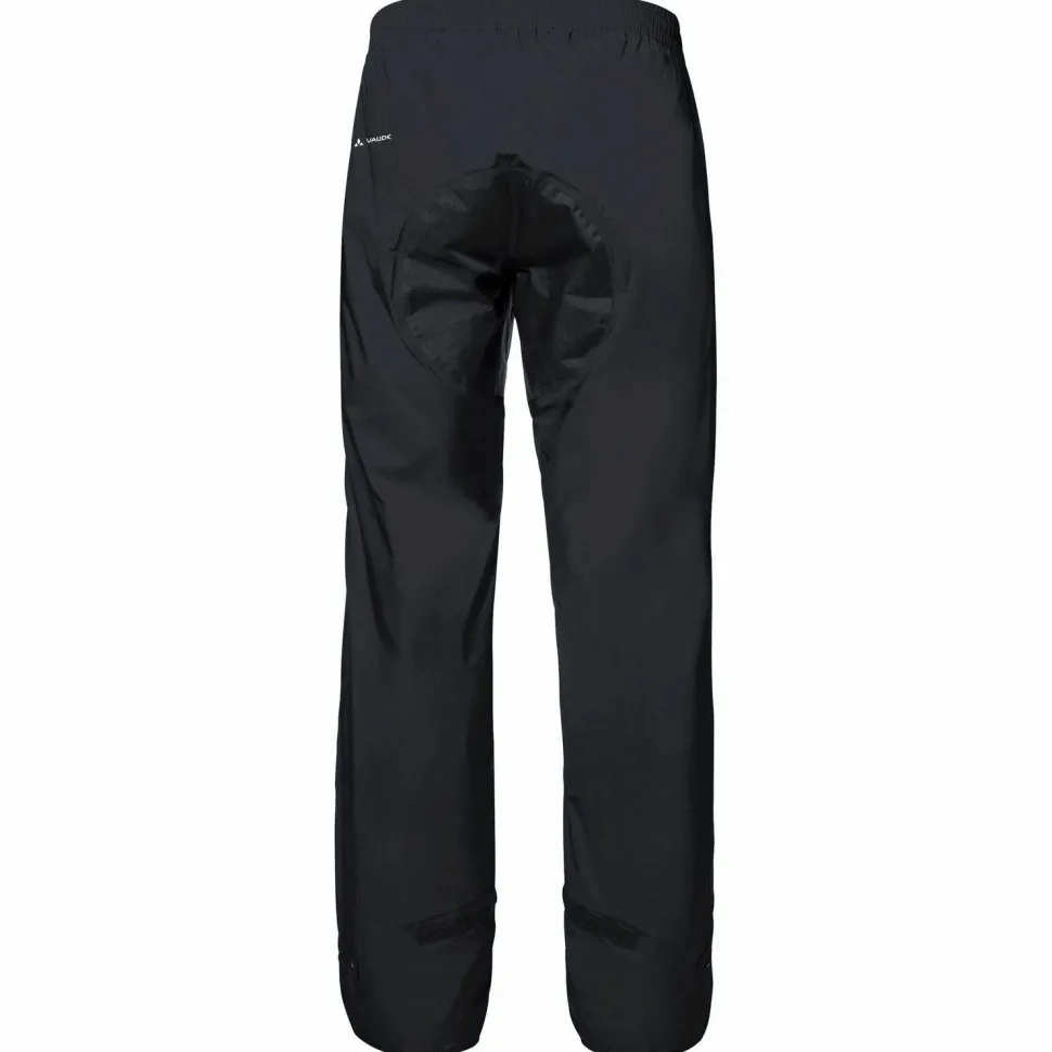 VAUDE Men's Drop II Rain Pants Black Uni