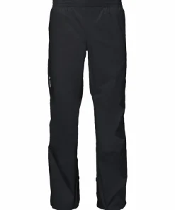 VAUDE Men's Drop II Rain Pants Black Uni