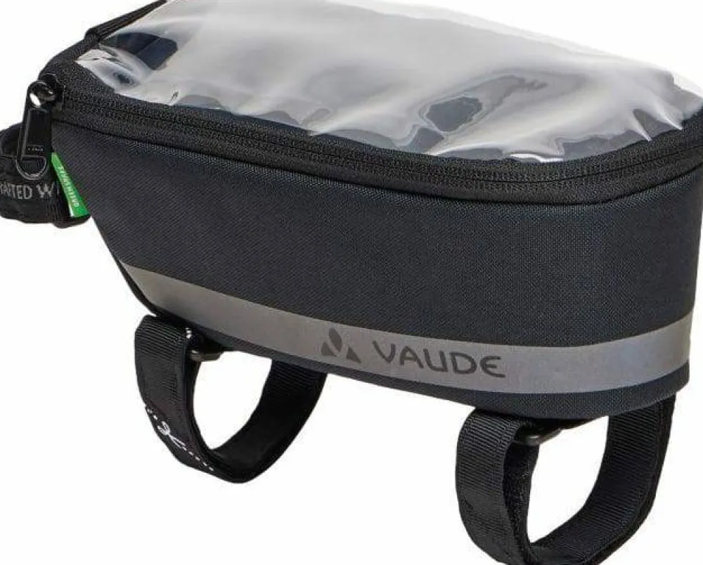 VAUDE Unisex Top Tube Phone Bag Black
