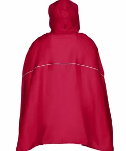 VAUDE Unisex Valdipino Rain Poncho Indian Red