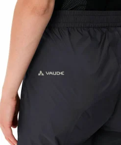 VAUDE Women's Drop II Rain Pants Black/Black