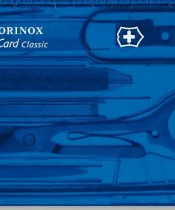 Victorinox Swiss Card Classic Blue Transparent