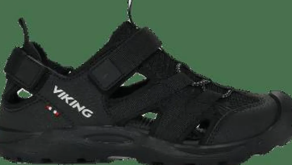 Viking Footwear Kids' Adventure Sandal 2v Black Hot