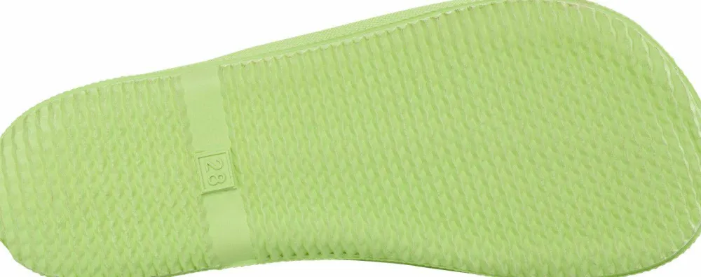 Viking Footwear Kids' Alv Barefoot Paw Print Light Green/Green Best