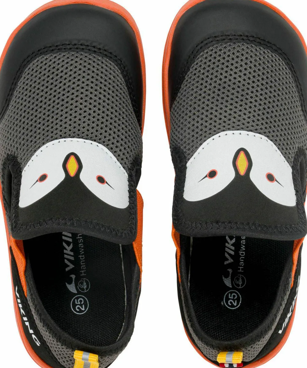 Viking Footwear Kids' Alv Barefoot Paw Sandal Black Discount