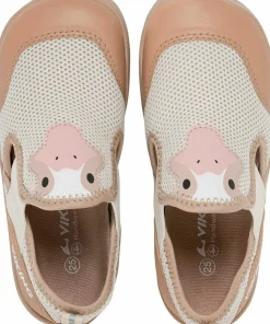 Viking Footwear Kids' Alv Barefoot Paw Sandal Beige