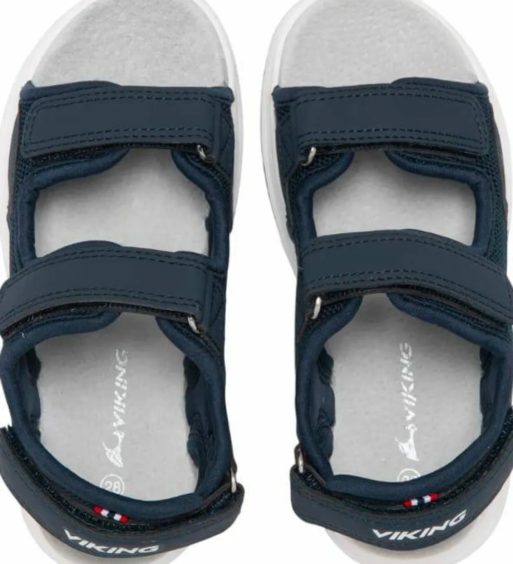 Viking Footwear Kid's Anchor Sandal 3v Navy Discount