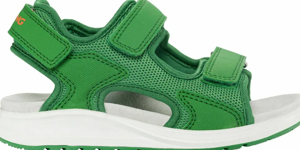 Viking Footwear Kid's Anchor Sandal 3v Green