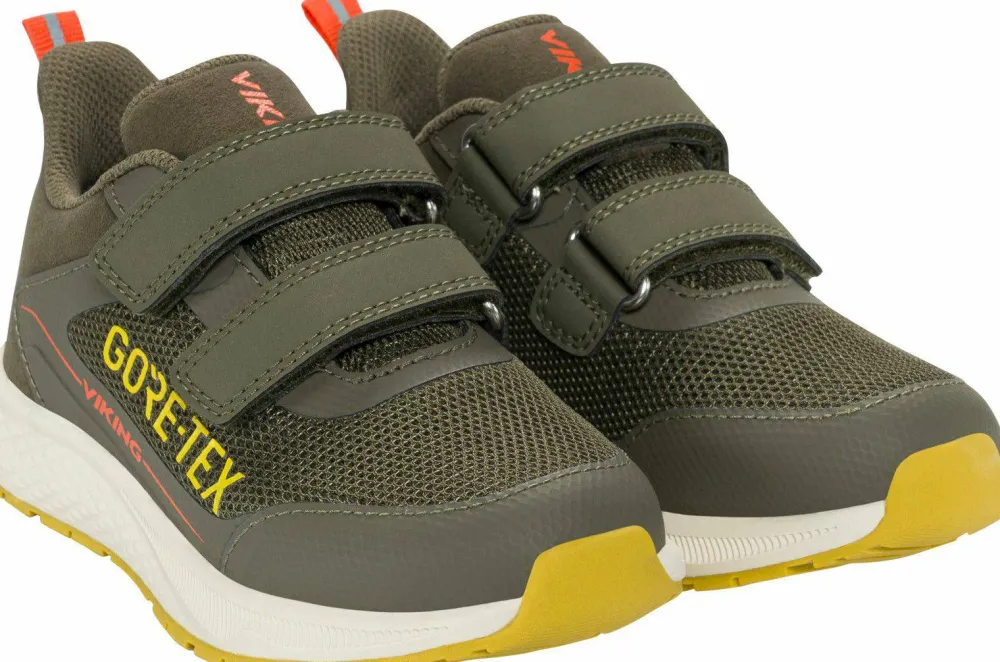 Viking Footwear Kid's Bouncy GORE-TEX 2v Olive Clearance