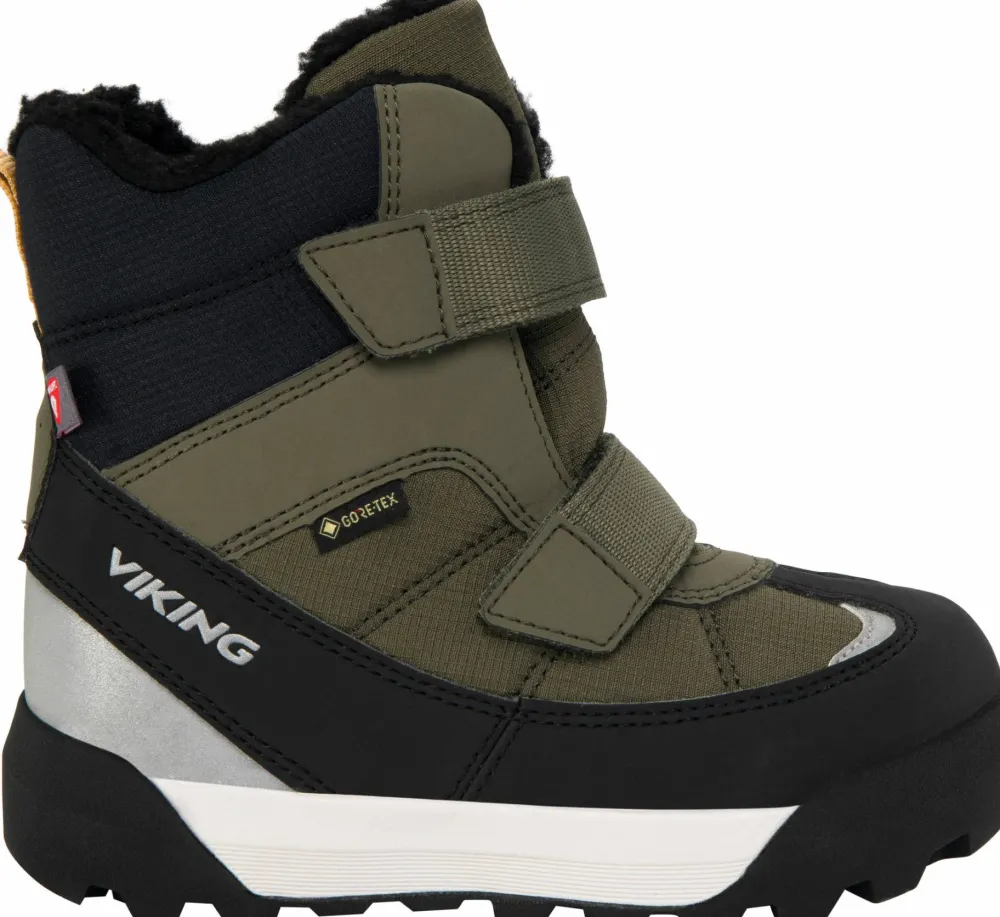 Viking Footwear Kids' Expower Warm GORE-TEX 2v Olive Hot