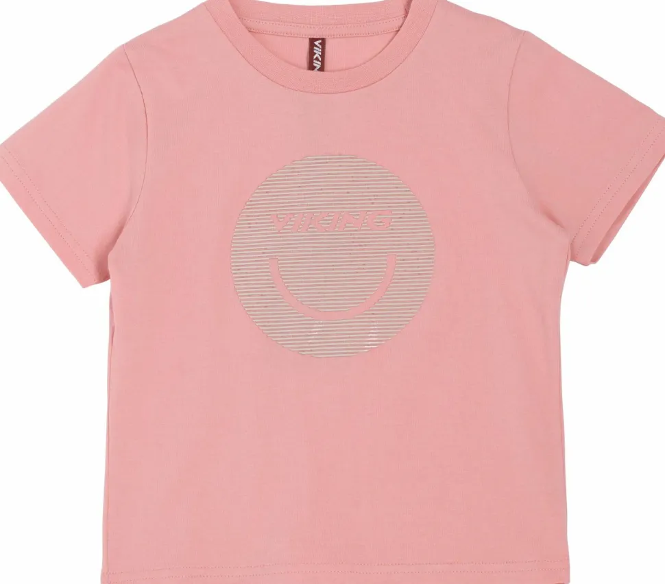 Viking Footwear Kids' Funtime T-Shirt Light Pink