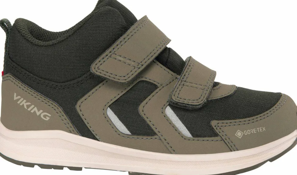 Viking Footwear Kid's Game Mid Gore-Tex 2v Olive/pine