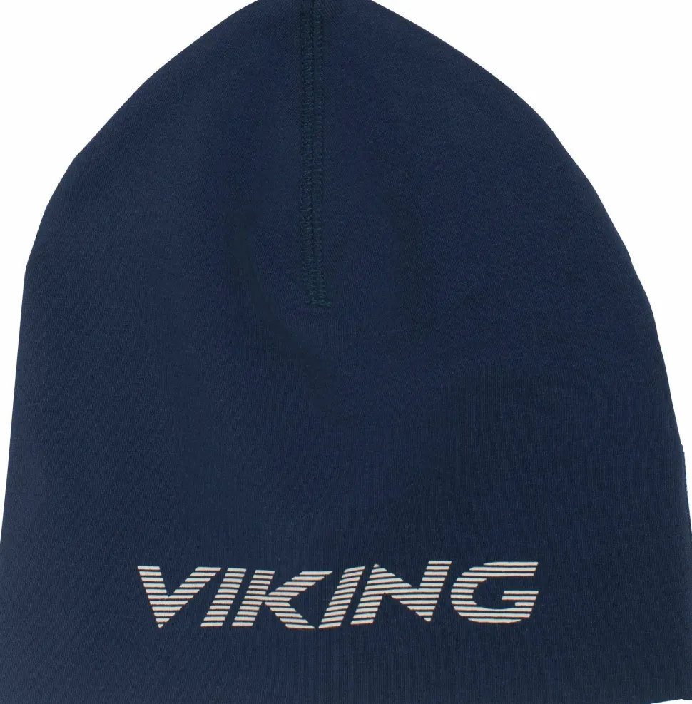 Viking Footwear Kids' Play Jersey Beanie Navy