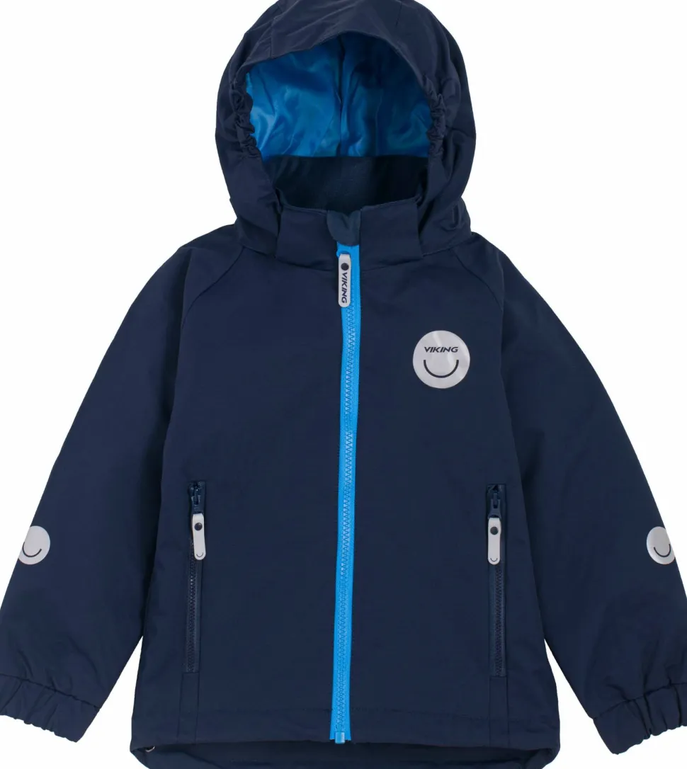 Viking Footwear Kids' Play Jacket Spring Waterproof Blue