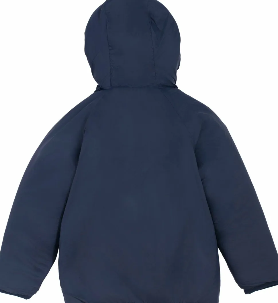 Viking Footwear Kids' Play Reversible Pile Jacket Navy