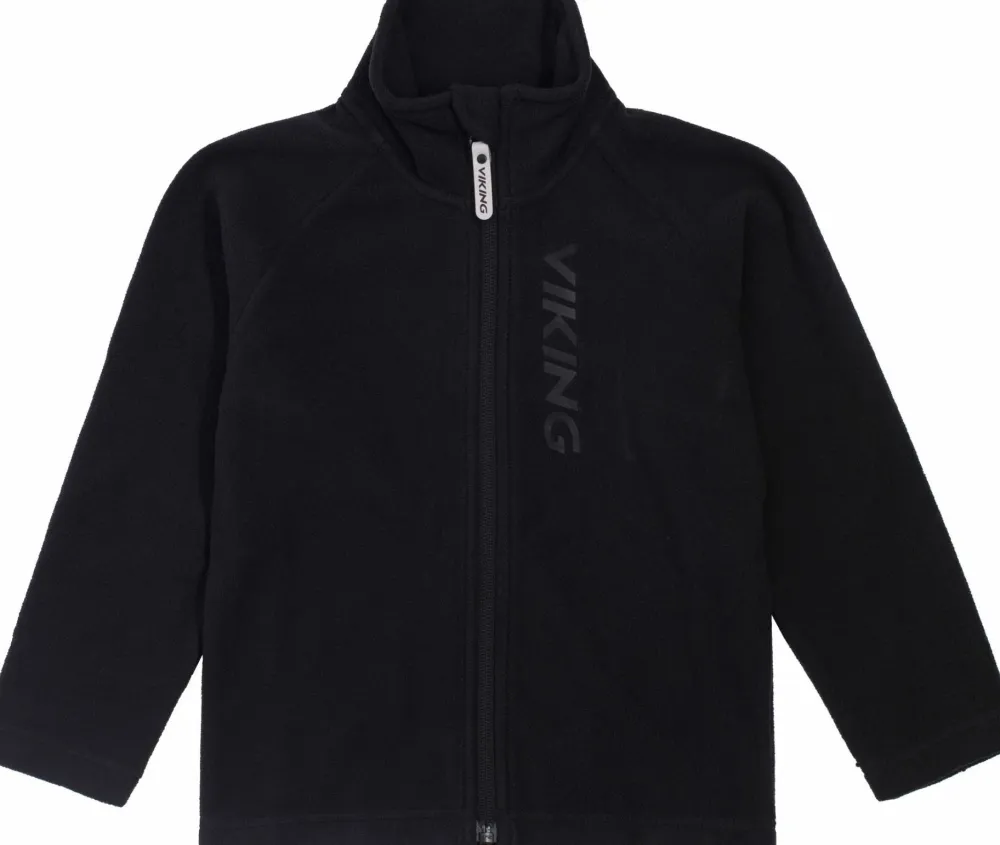 Viking Footwear Kids' Playtime Fleece Jacket Warm Black Best