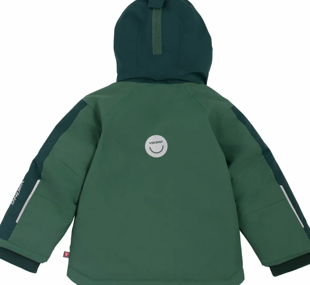 Viking Footwear Kids' Play Winter Jacket Thermal Dark Green Best