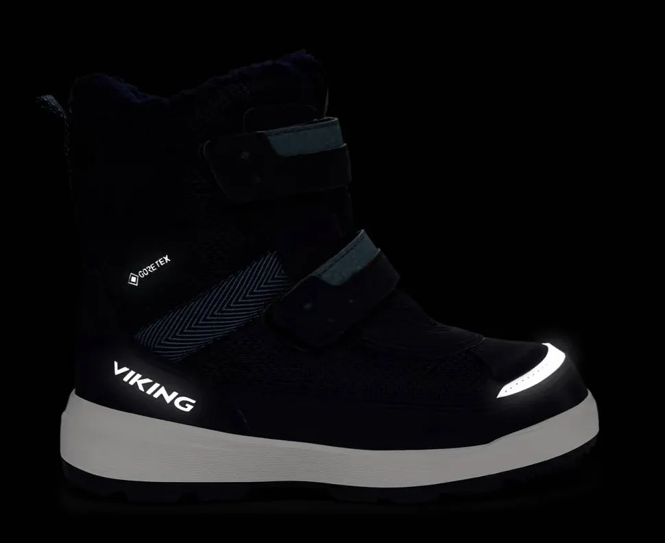 Viking Footwear Kids' Play Reflex Warm GORE-TEX 2v Navy/Charcoal