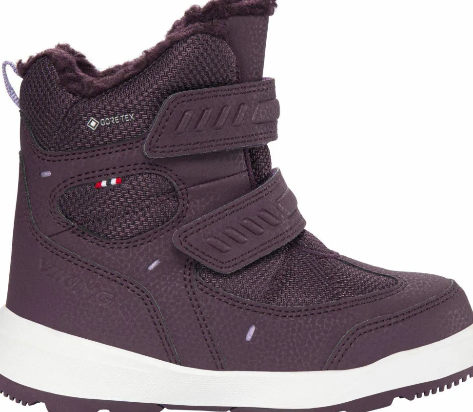 Viking Footwear Kids' Toasty Warm GORE-TEX 2v Grape/Lilac