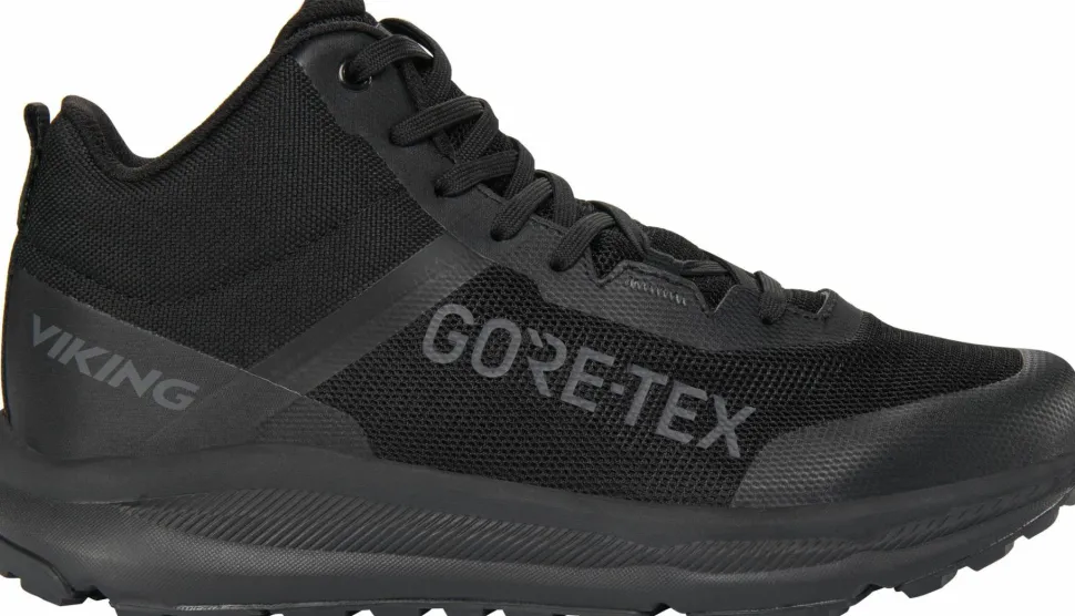 Viking Footwear Men's Stride Mid Warm Gore-Tex Black