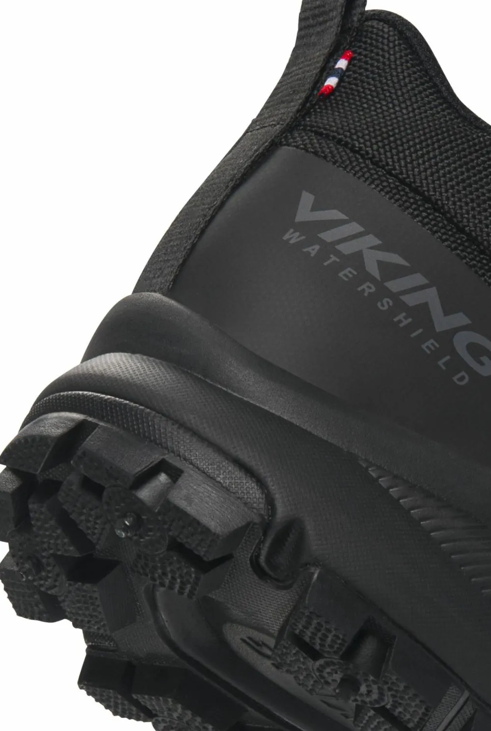 Viking Footwear Men's Stride Mid Spike Waterproof Black
