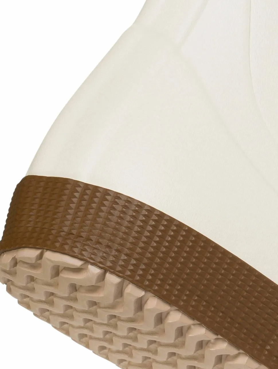 Viking Footwear Seilas Heritage Low Rubber Boot Cream/brown
