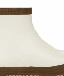 Viking Footwear Seilas Heritage Low Rubber Boot Cream/Brown Hot