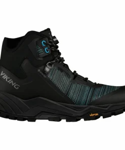 Viking Footwear Unisex Cerra Rolling Mid Gore-Tex Black/Aqua