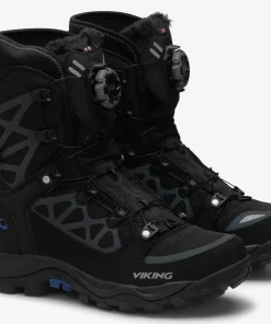 Viking Footwear Unisex Constrictor III High Waterproof Boa Black/Silver Clearance