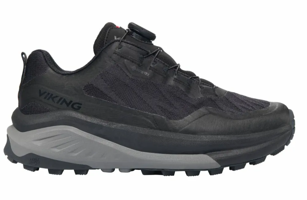 Viking Footwear Women's Anaconda Hike Low GORE-TEX Boa Black
