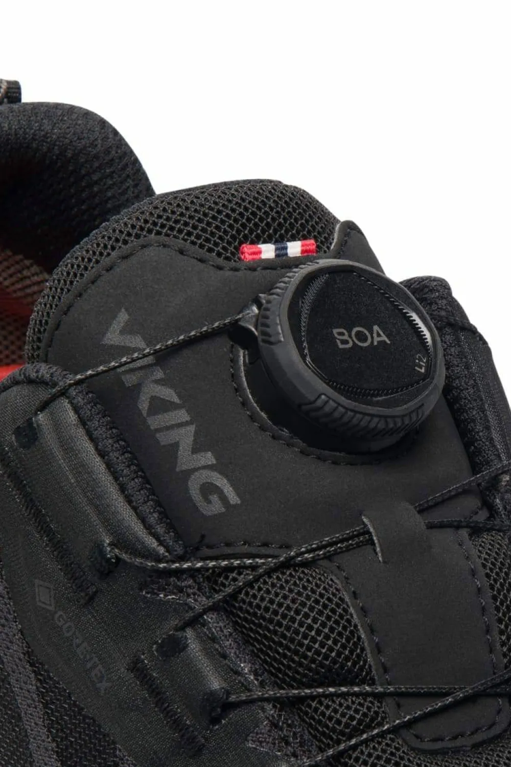 Viking Footwear Women's Anaconda Hike Low GORE-TEX Boa Black