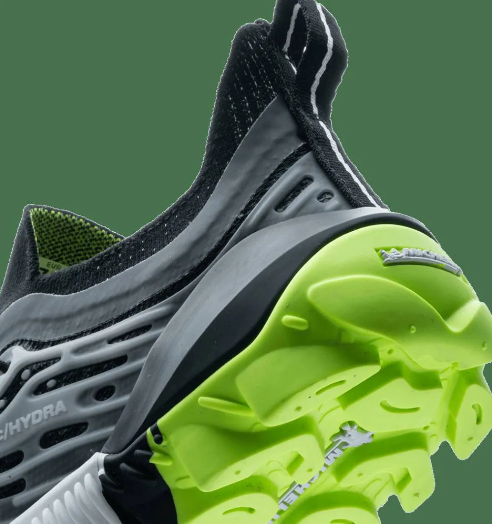 Vivobarefoot Men's Hydra ESC Obsidian/Safety Yellow Best