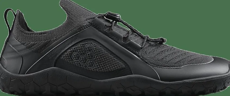 Vivobarefoot Men's Primus Trail Knit FG Obsidian/Obsidian