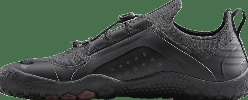 Vivobarefoot Men's Primus Trail Knit FG Obsidian/Obsidian