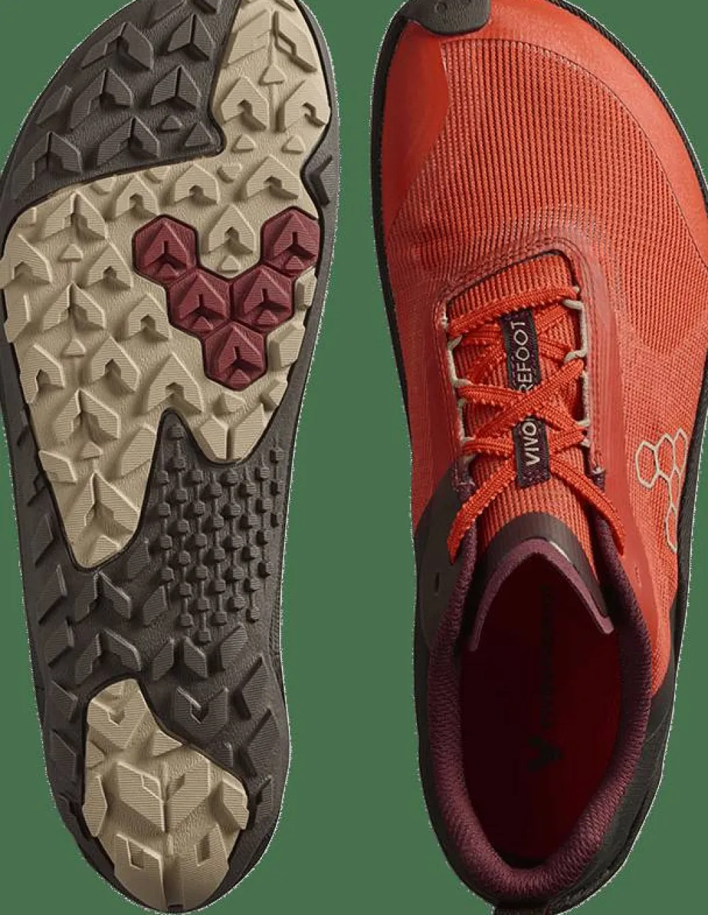 Vivobarefoot Men's Primus Trail Flow Cherry Tomato Online