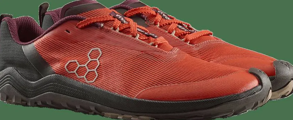 Vivobarefoot Men's Primus Trail Flow Cherry Tomato Online