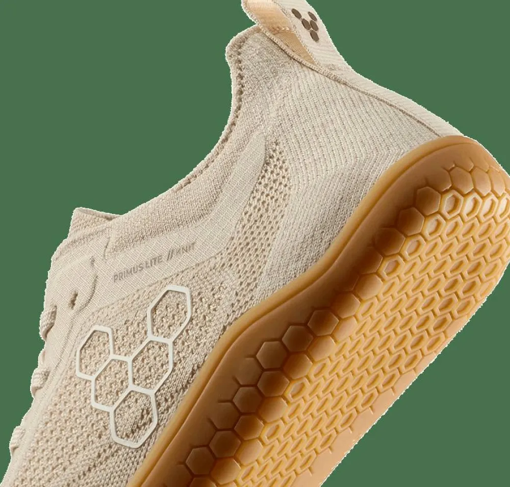 Vivobarefoot Men's Primus Lite Knit Natural Coconut Sale