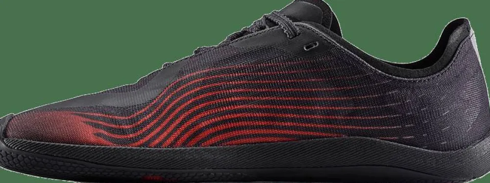 Vivobarefoot Men's Primus Flow Obsidian/Cherry Tomato Outlet