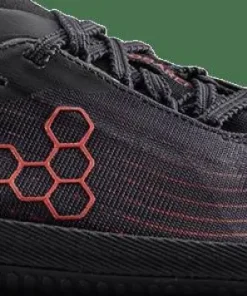 Vivobarefoot Men's Primus Flow Obsidian/Cherry Tomato Outlet