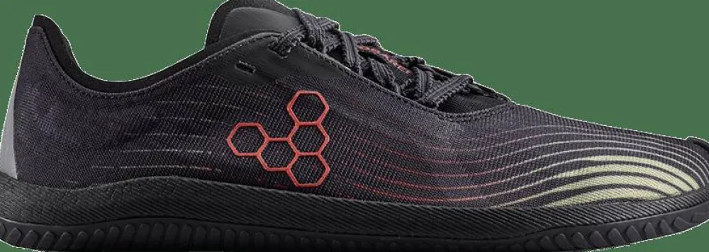 Vivobarefoot Men's Primus Flow Obsidian/Cherry Tomato Outlet