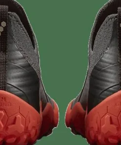 Vivobarefoot Men's Primus Trail Knit FG Obsidian/cherry Tomato