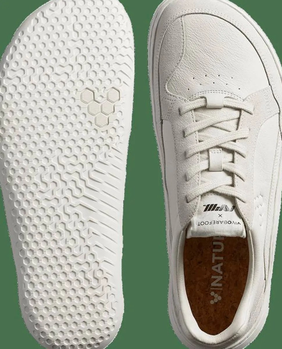 Vivobarefoot Women's Gobi II Sneaker Premium Leather Limestone