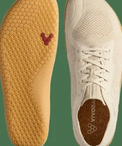 Vivobarefoot Women's Primus Lite Knit Natural Coconut