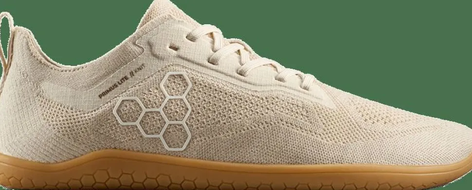 Vivobarefoot Women's Primus Lite Knit Natural Coconut